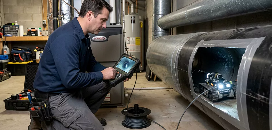Robotic Duct Inspection in Passaic, NJ