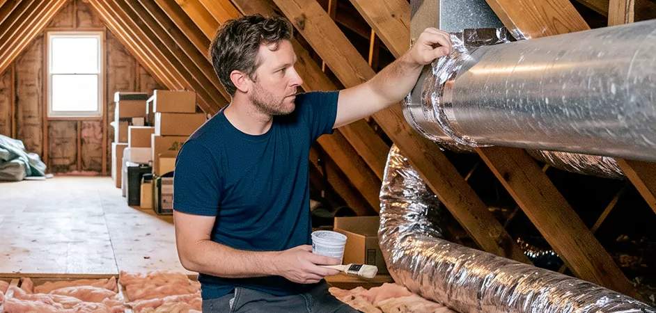 Duct Board Leak Repair in Passaic