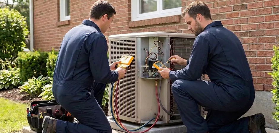 Heat Pump Inspection in Passaic