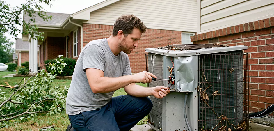 Storm Damage HVAC Restoration in Passaic